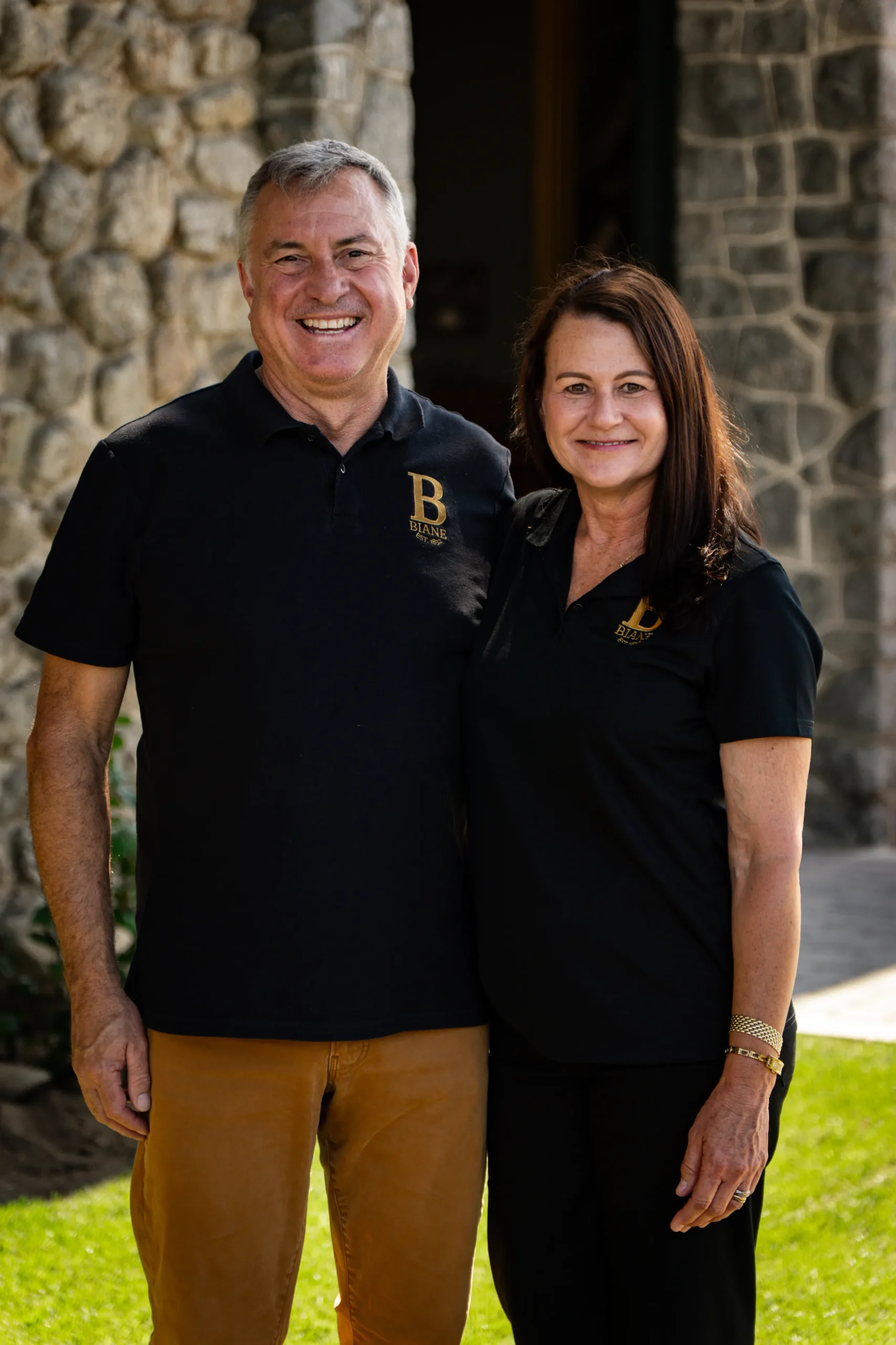 Paul Biane and his wife